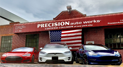 Precision Auto Works of LIC has three convenient locations for body work and auto repair.